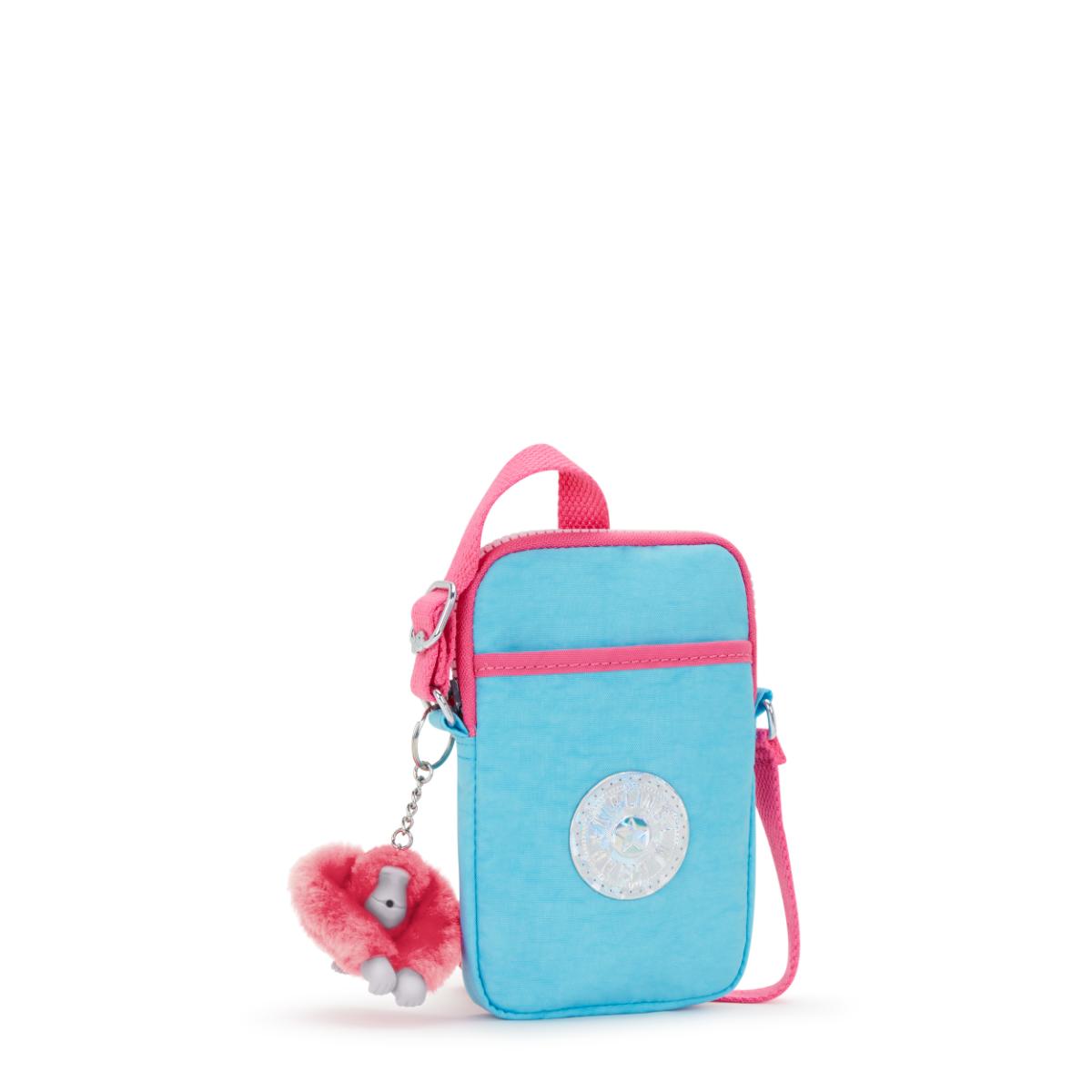 Bolsa Transversal Kipling Tally - Blue Sea Mix