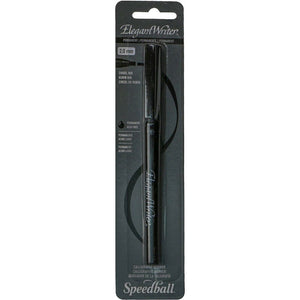 Caneta Caligráfica Permanente Speedball 2.0mm - Preta