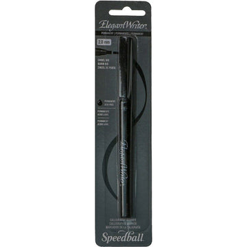 Caneta Caligráfica Permanente Speedball 2.0mm - Preta