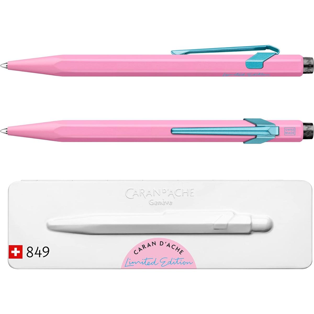 Caneta Caran D´Ache 849 Claim Your Style - Rosa Hibisco