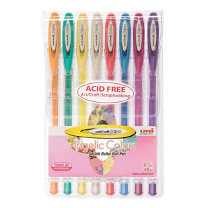Uni Ball Signo Gel - Angelic Colour 8 Cores