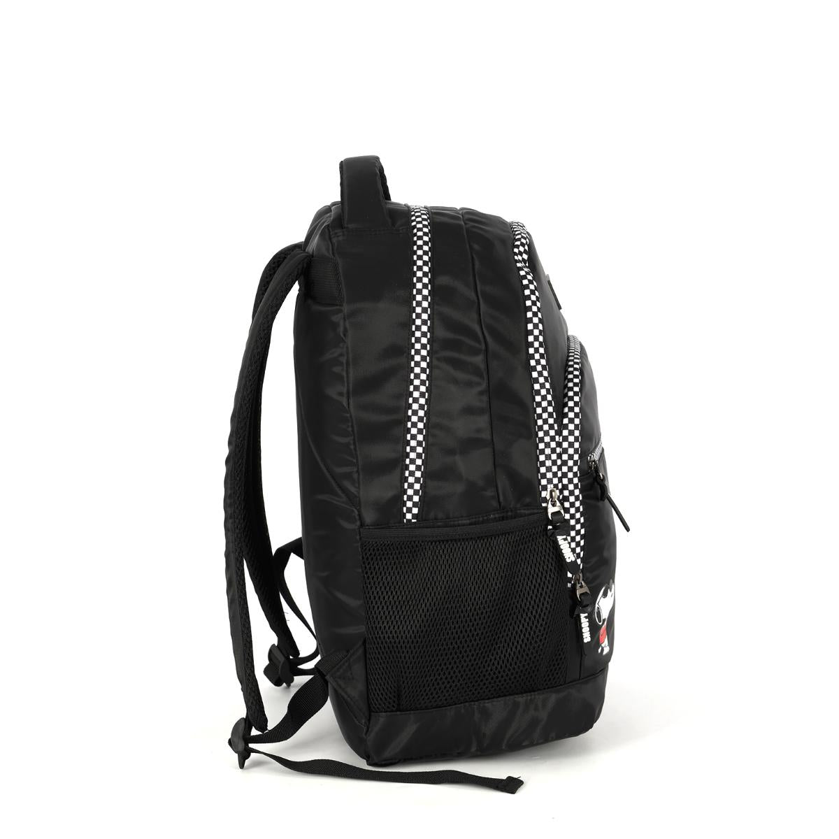 Mochila Snoopy Peanuts - Minimal Black