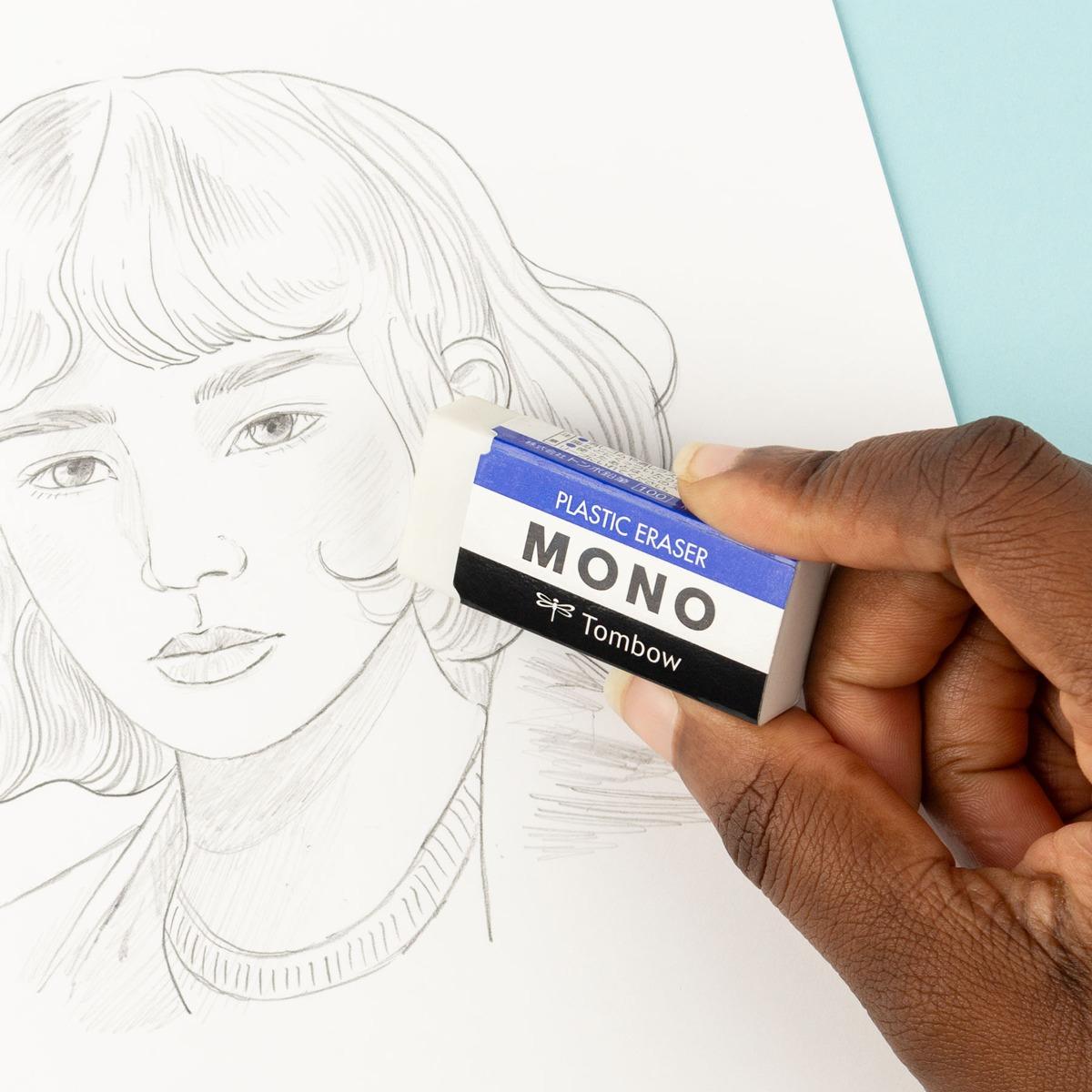 Borracha Tombow Mono - Branca - Média