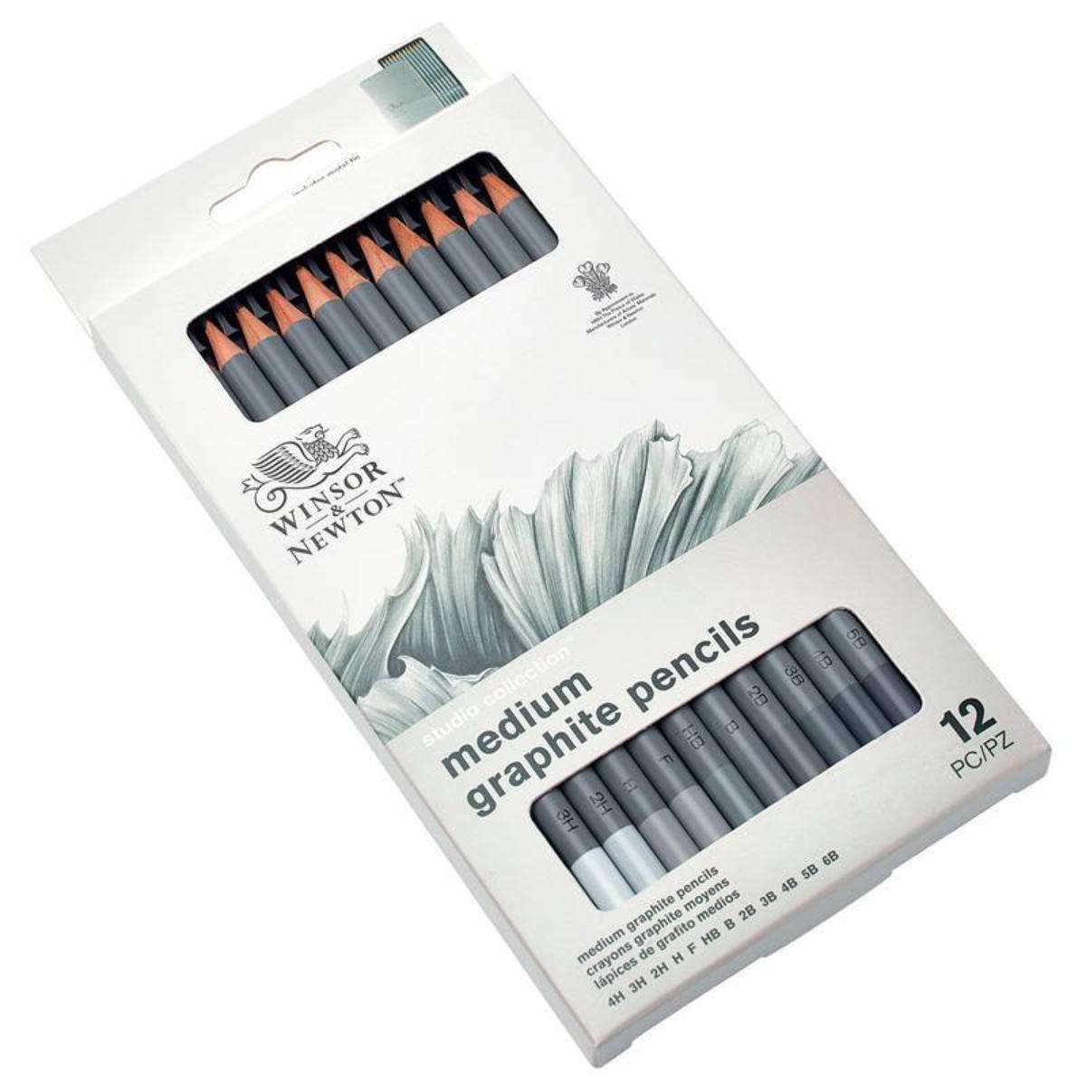 Estojo Lápis Graduado Winsor & Newton - 12 Unidades