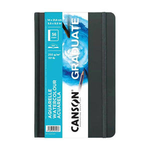 Sketchbook Canson Artbook Graduate A5 - Aquarela - 28F - 250g