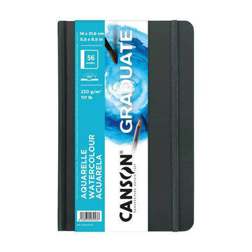 Sketchbook Canson Artbook Graduate A5 - Aquarela - 28F - 250g