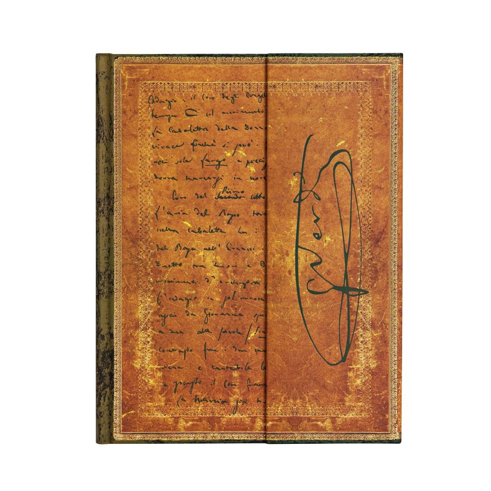 Caderno Paperblanks Ultra - Verdi, Carteggio - Sem Pauta
