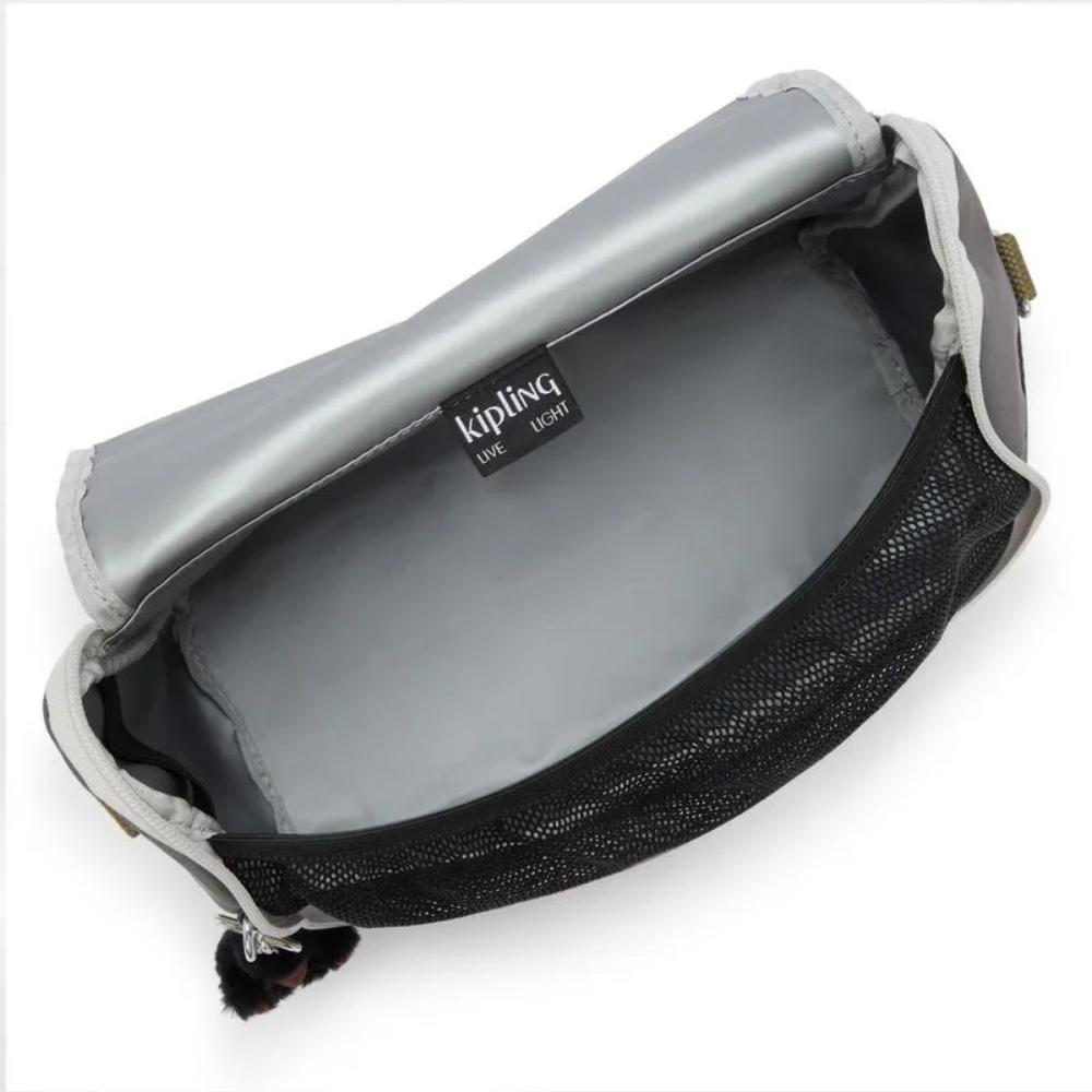 Lancheira Kipling New Kichirou - Back to Grey