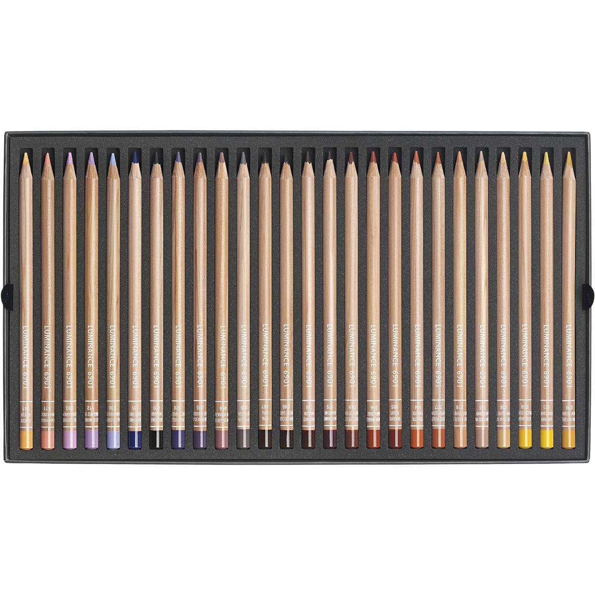 Lápis de Cor Caran D´Ache Luminance - 100 Cores