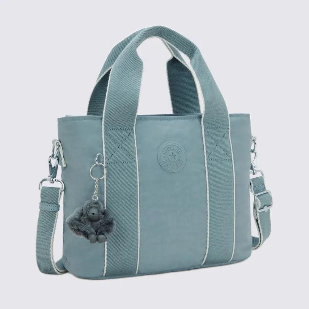 Bolsa Kipling - Minta M - Cinza