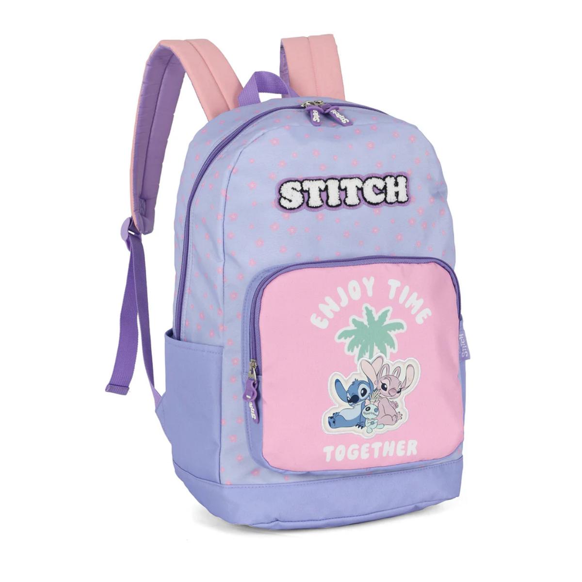 Mochila Stitch - Up4You - Roxo - SC2800UN
