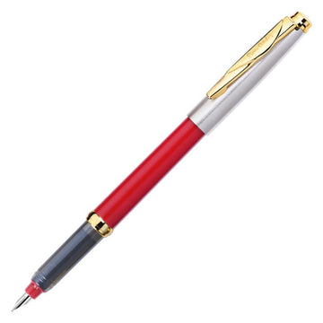 Caneta Tinteiro Pierre Cardin - Half Gold Burgundy & Gold - F Pierre Cardin