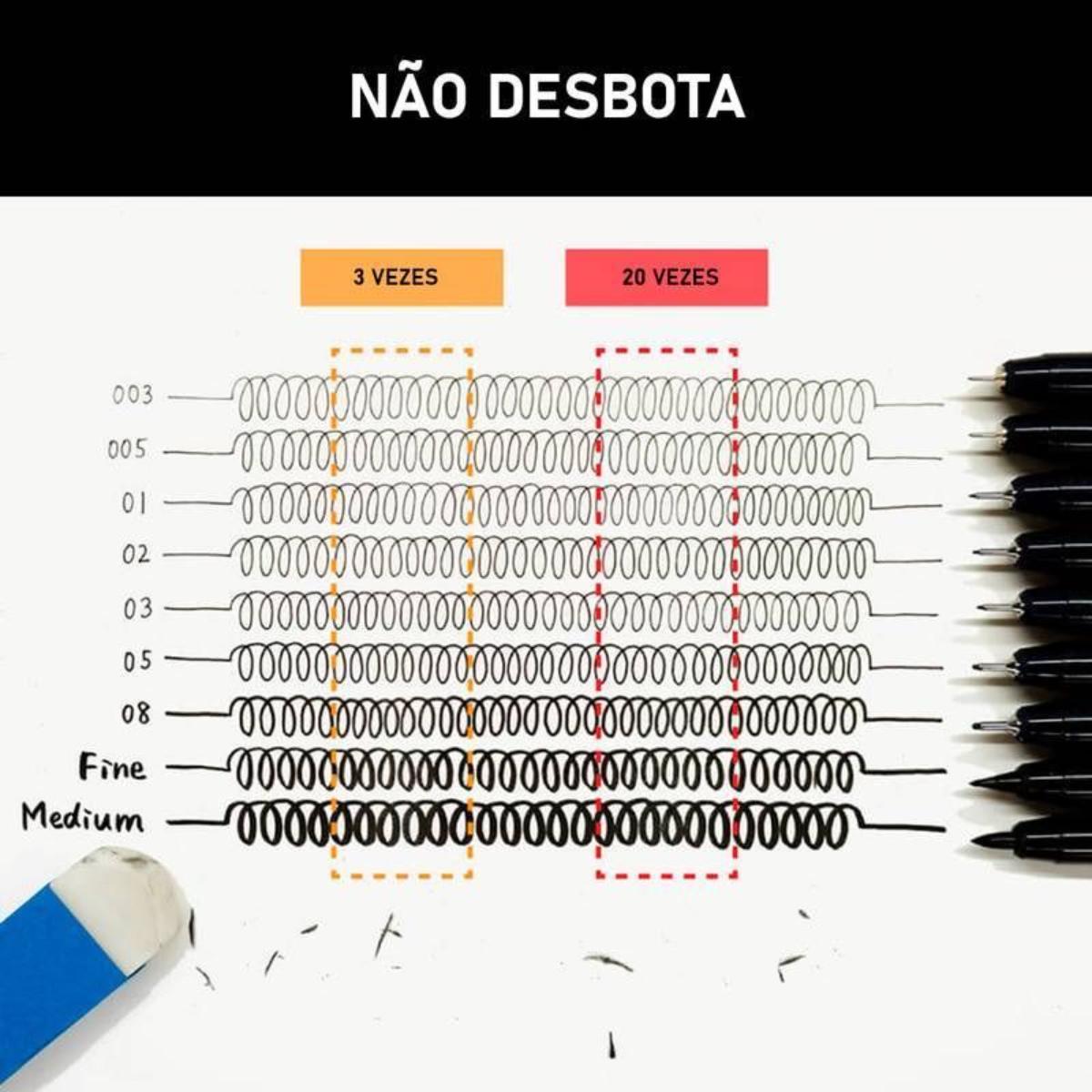 Caneta Kuretake Mangaka - Flexible - Fina - Brush Pen