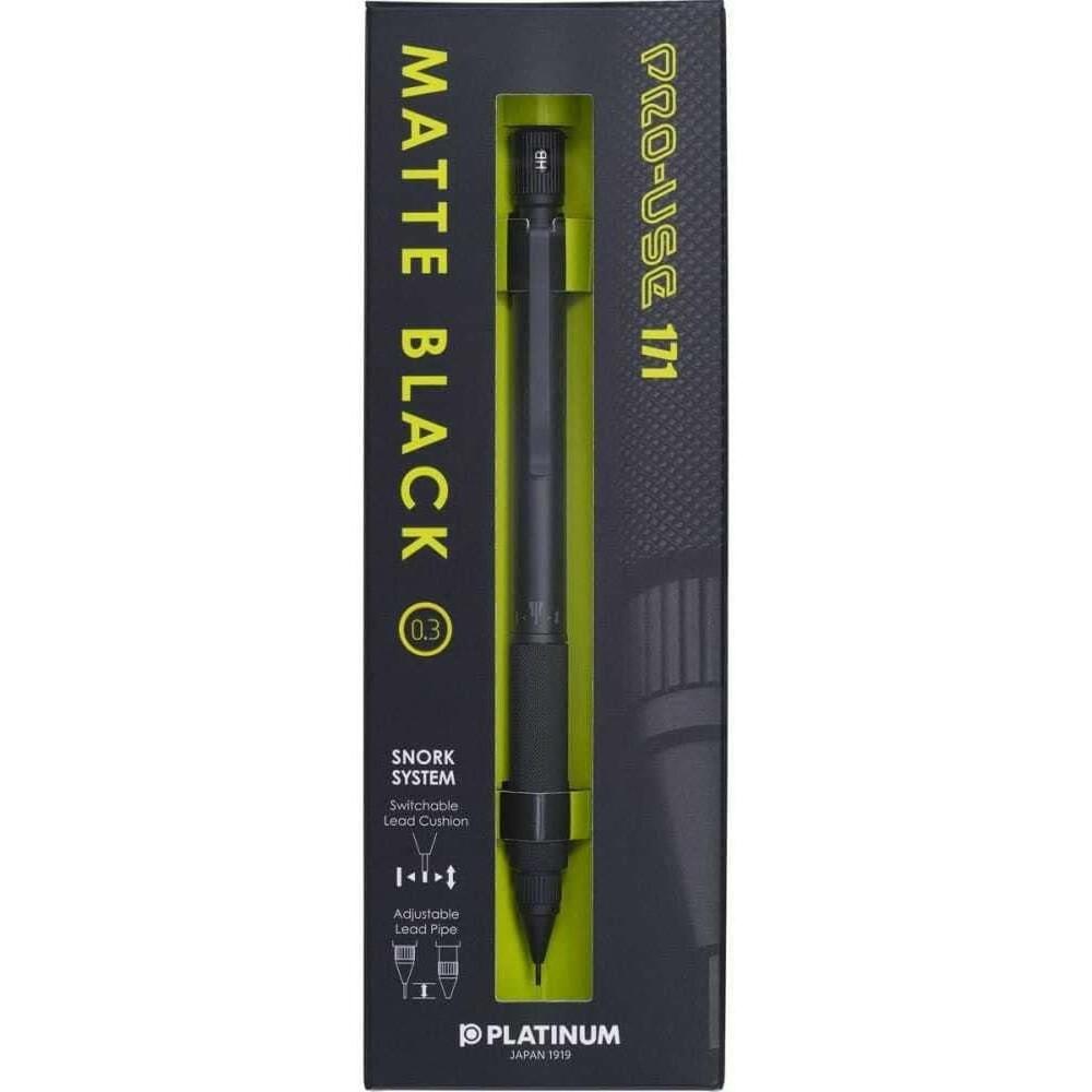 Lapiseira Platinum Pro Use 171 - 0,3mm - Matte Black