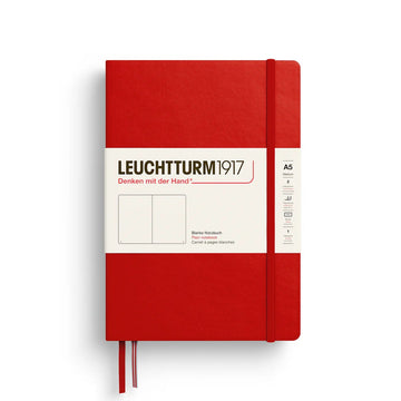 Caderno A5 Leuchtturm1917 Capa Dura - Liso - Cherry - 80 g/m² Leuchtturm1917