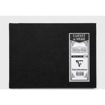 Caderno de Viagem Clairefontaine - 180g/m² - A5 14,8x21cm - 60 Folhas Clairefontaine