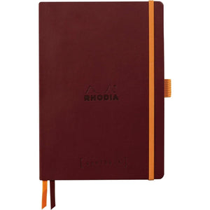 Caderno Goalbook Rhodia Burgundy - Pontilhado