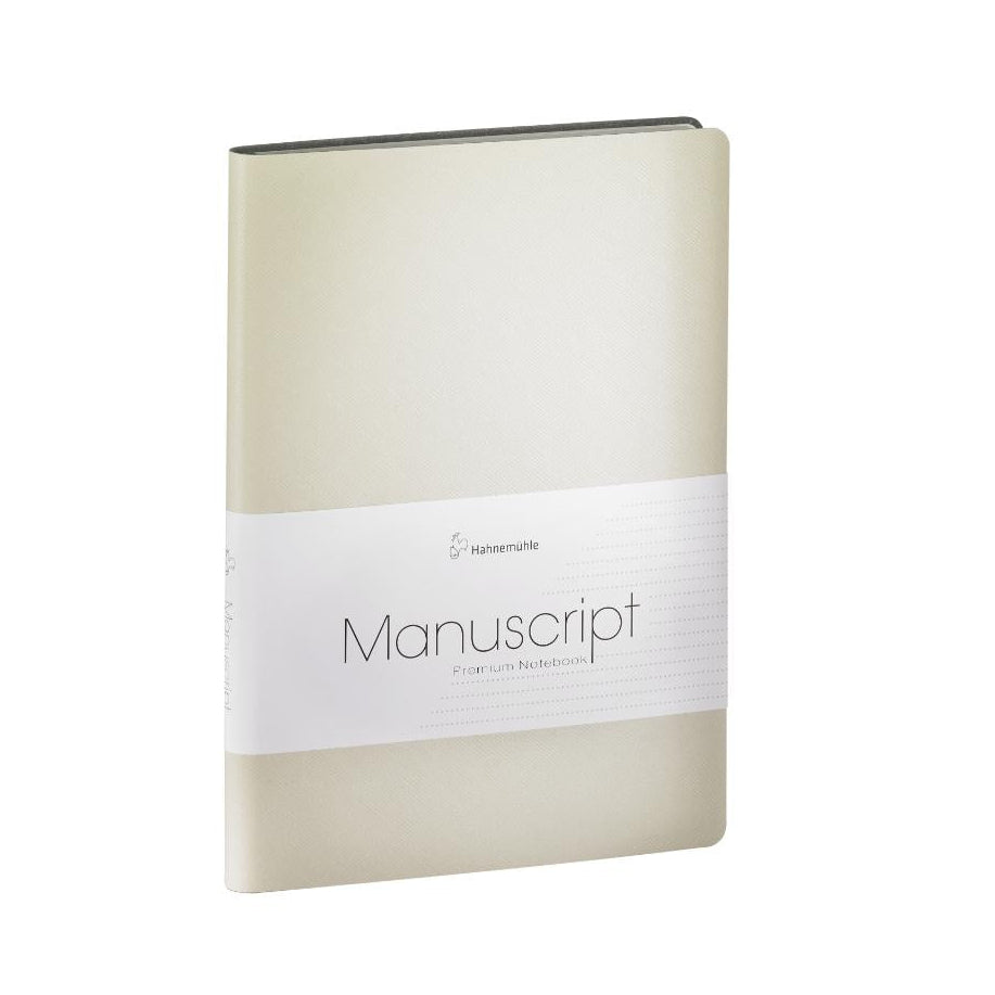 Caderno Hahnemuhle Manuscript - A5 - Beige - Pontilhado Hahnemühle