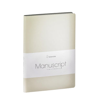 Caderno Hahnemuhle Manuscript - A5 - Beige - Pontilhado Hahnemühle