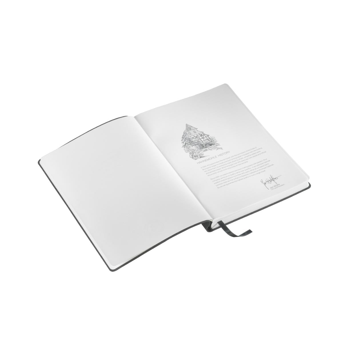 Caderno Hahnemuhle Manuscript - A5 - Sage Green - Pontilhado Hahnemühle