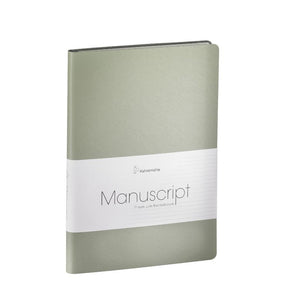 Caderno Hahnemuhle Manuscript - A5 - Sage Green - Pontilhado