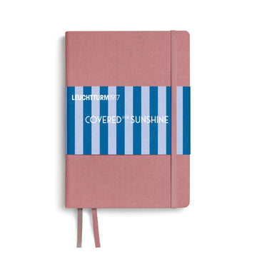 Caderno Leuchtturm 1917 A5 - Pontilhado - Covered for Sunshine - Beach Rose Leuchtturm1917