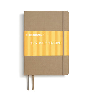 Caderno Leuchtturm 1917 A5 - Pontilhado - Covered for Sunshine - Dune