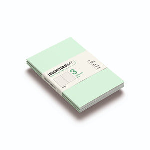 Caderno Leuchtturm Jottbook Pur A5 - Mint Green - Pontilhado C/3