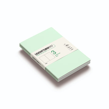 Caderno Leuchtturm Jottbook Pur A5 - Mint Green - Sem Pauta C/3 Leuchtturm1917