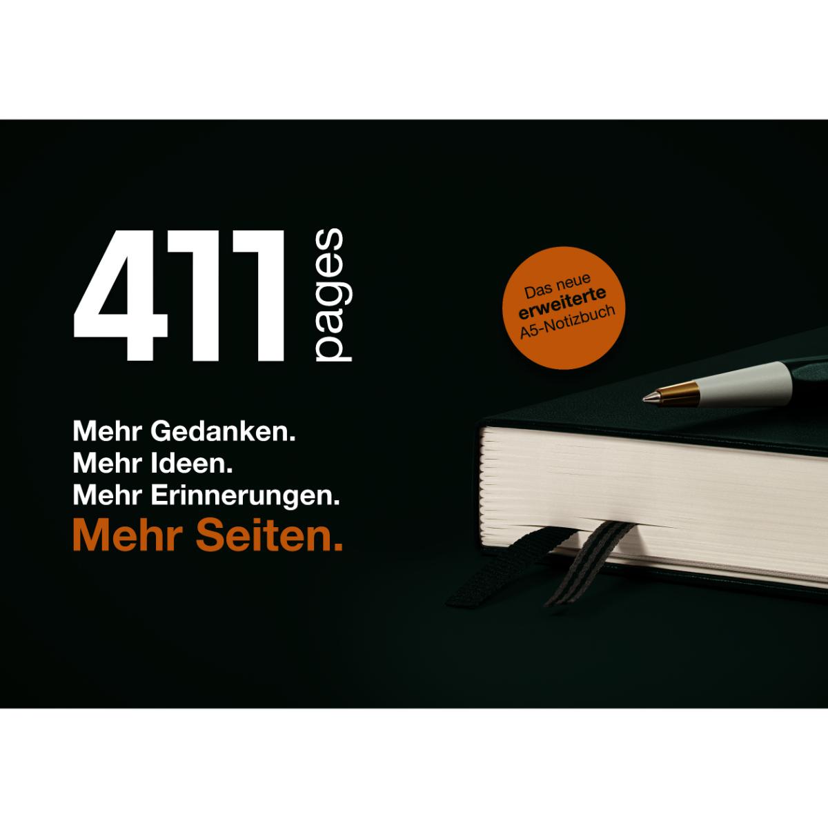 Caderno Leuchtturm1917 411 - Forrest Green - A5 - Sem Pauta Leuchtturm1917