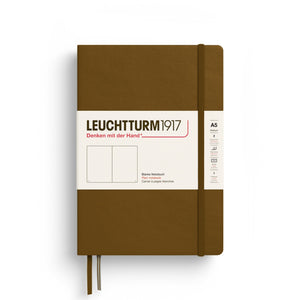 Caderno Leuchtturm1917 A5 - Capa Dura - Liso - Spice Brown - 80g/m²