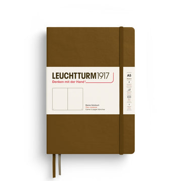 Caderno Leuchtturm1917 A5 - Capa Dura - Liso - Spice Brown - 80g/m² Leuchtturm1917