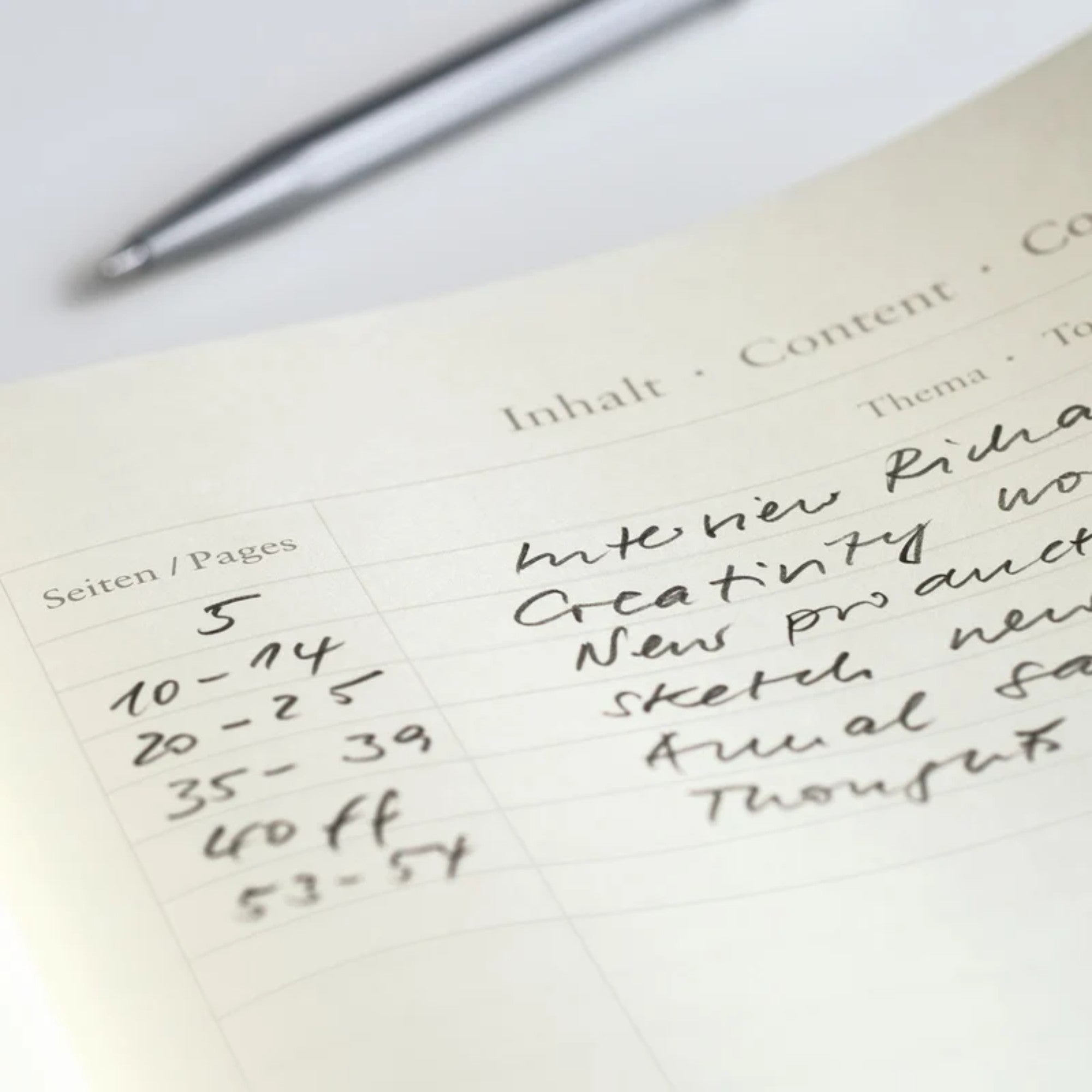 Caderno Leuchtturm1917 A5 - Capa Dura - Pautado - Navy - 80g/m² Leuchtturm1917