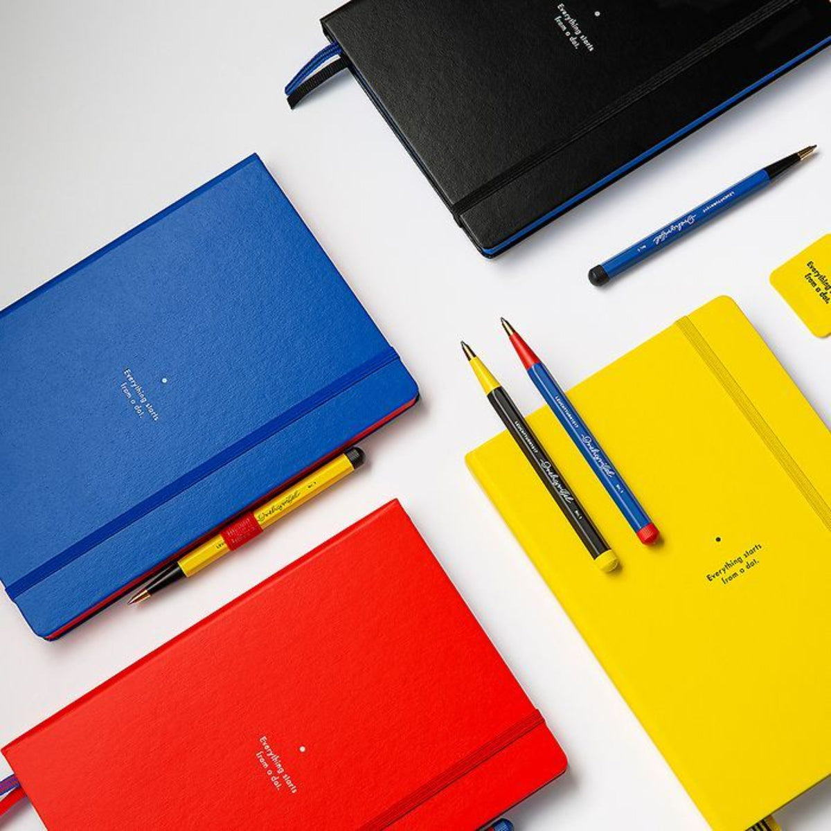 Caderno Leuchtturm1917 Bauhaus A5 - Pontilhado - Black Leuchtturm1917