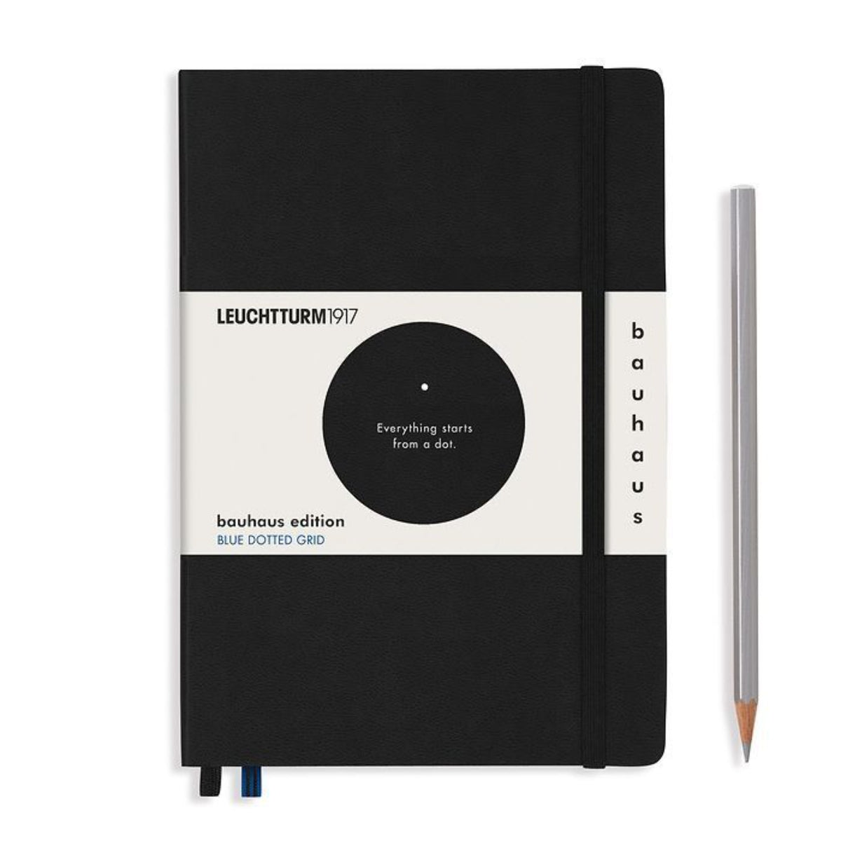 Caderno Leuchtturm1917 Bauhaus A5 - Pontilhado - Black Leuchtturm1917