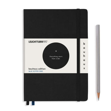 Caderno Leuchtturm1917 Bauhaus A5 - Pontilhado - Black Leuchtturm1917