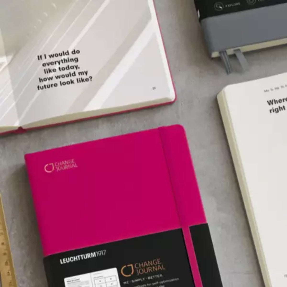 Caderno Leuchtturm1917 Change Journal  A5 - Sage - 100 g/m² Leuchtturm1917