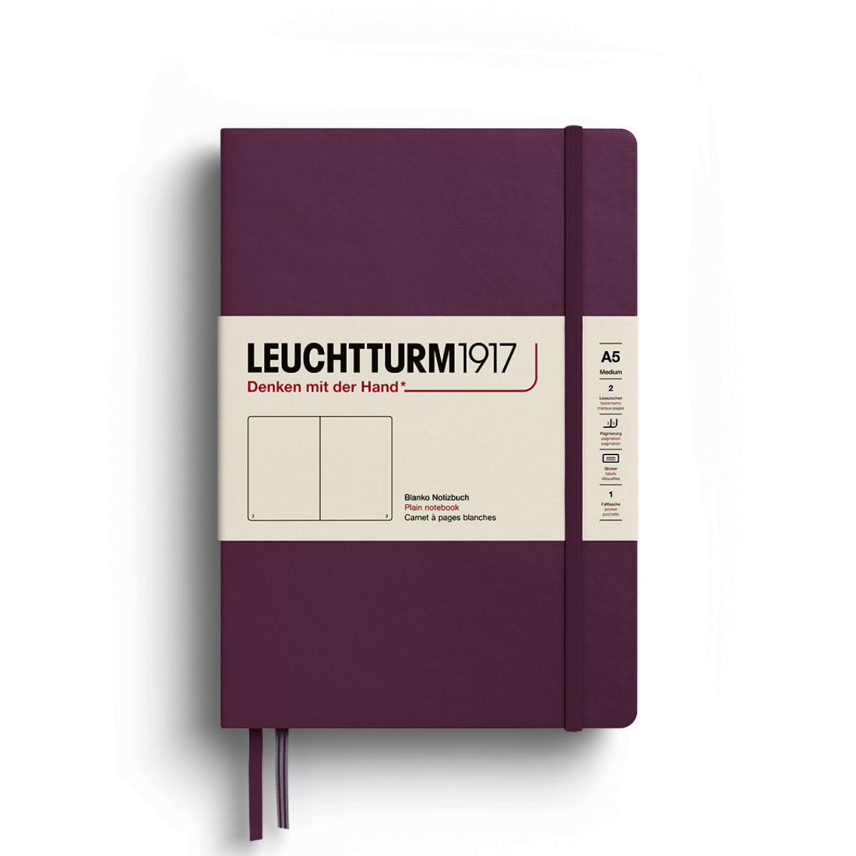 Caderno Leuchtturm1917 - Dusty Rose - A5 - Sem Pauta Leuchtturm1917