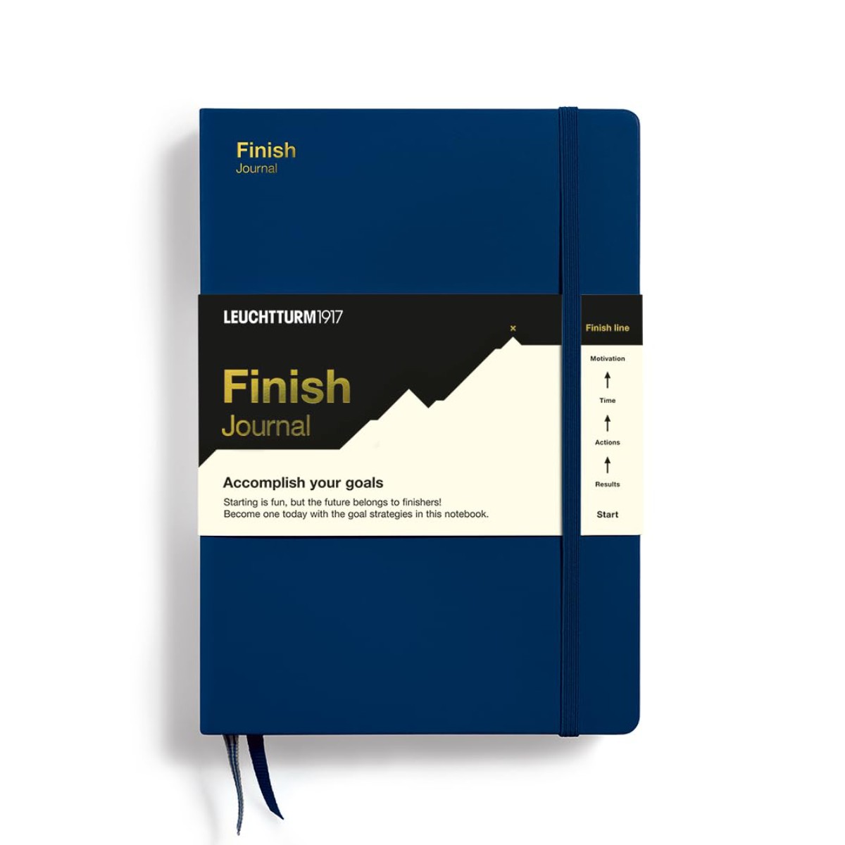 Caderno Leuchtturm1917 Finish Journal  A5 - Navy - 100 g/m² Leuchtturm1917