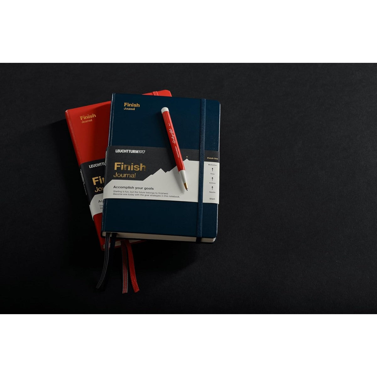 Caderno Leuchtturm1917 Finish Journal  A5 - Navy - 100 g/m² Leuchtturm1917