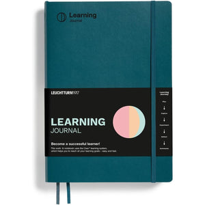 Caderno Leuchtturm1917 Learning Journal B5 - Capa Flexível - Pacific Green - 100 g/m²
