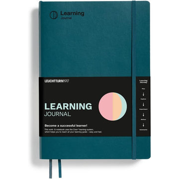 Caderno Leuchtturm1917 Learning Journal B5 - Capa Flexível - Pacific Green - 100 g/m² Leuchtturm1917
