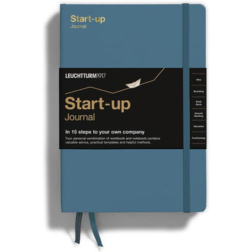 Caderno Leuchtturm1917 Start-up Journal  A5 - Stone Blue - 100 g/m² Leuchtturm1917
