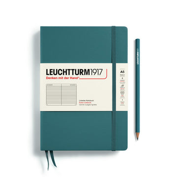 Caderno Leuchtturm1917 - Stone Blue - A5 - Pautado Leuchtturm1917
