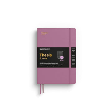 Caderno Leuchtturm1917 Thesis Journal  A5 - Capa Dura - Burnt Rose Leuchtturm1917
