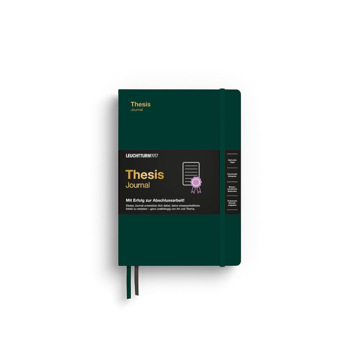 Caderno Leuchtturm1917 Thesis Journal  A5 - Capa Dura - Forest Green Leuchtturm1917