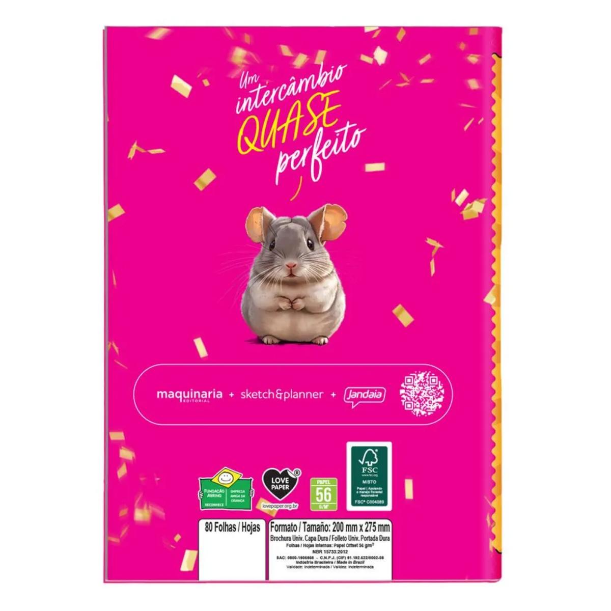 Caderno Mih Tanino Brochurão - Pompom Maquinaria