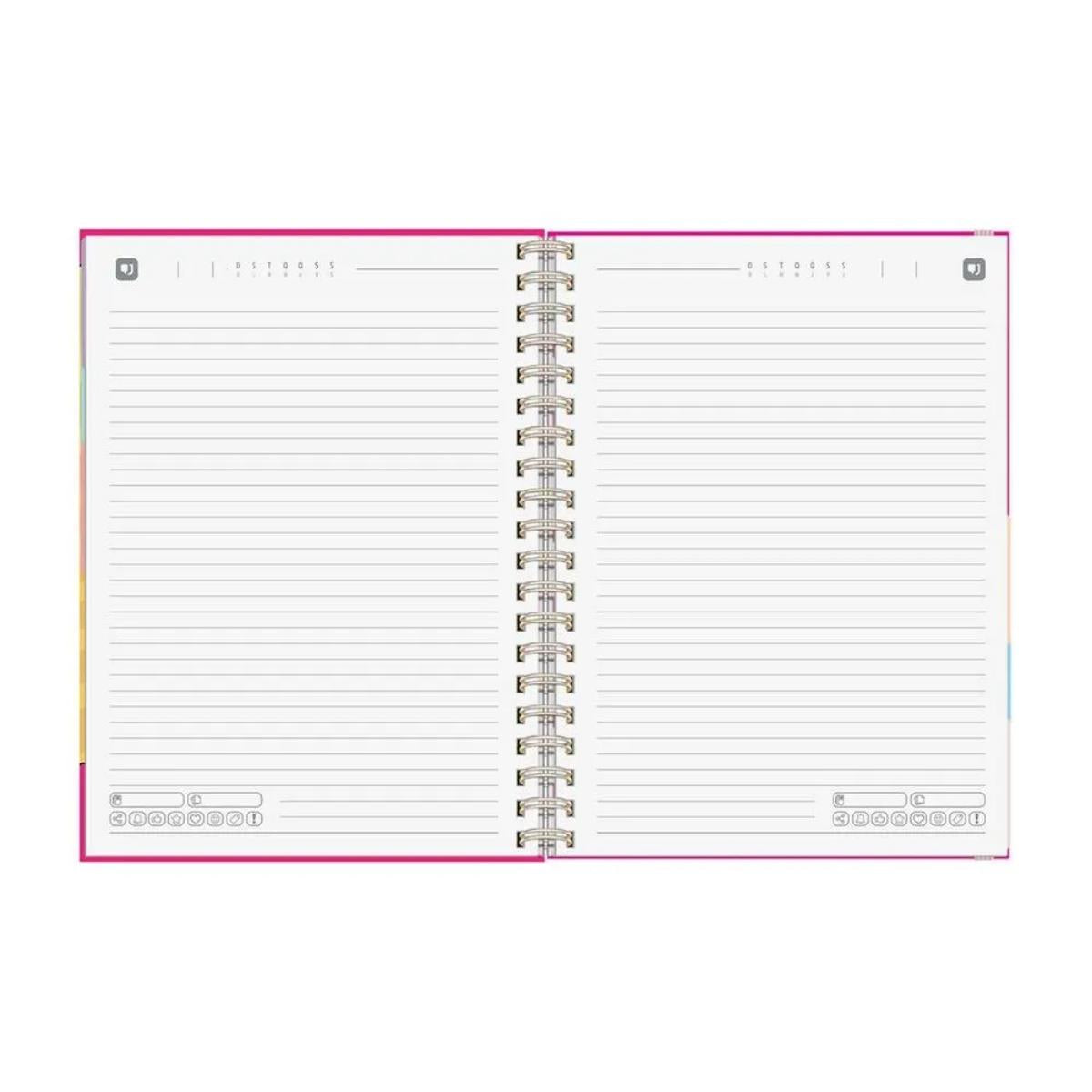 Caderno Mih Tanino - Wire-O - Cheerleader Maquinaria
