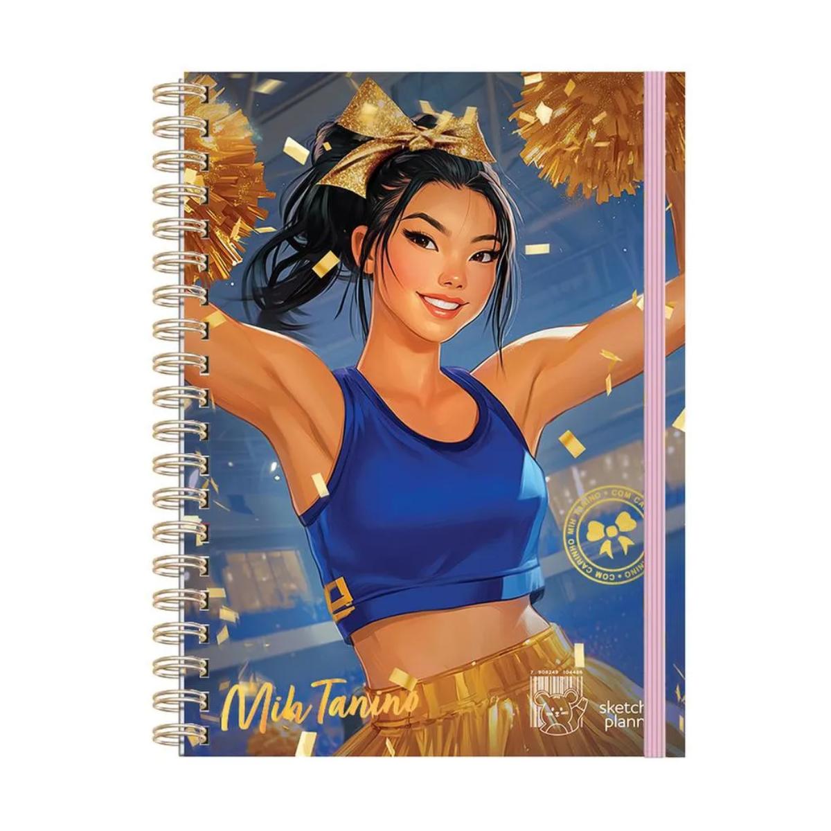 Caderno Mih Tanino - Wire-O - Cheerleader Maquinaria