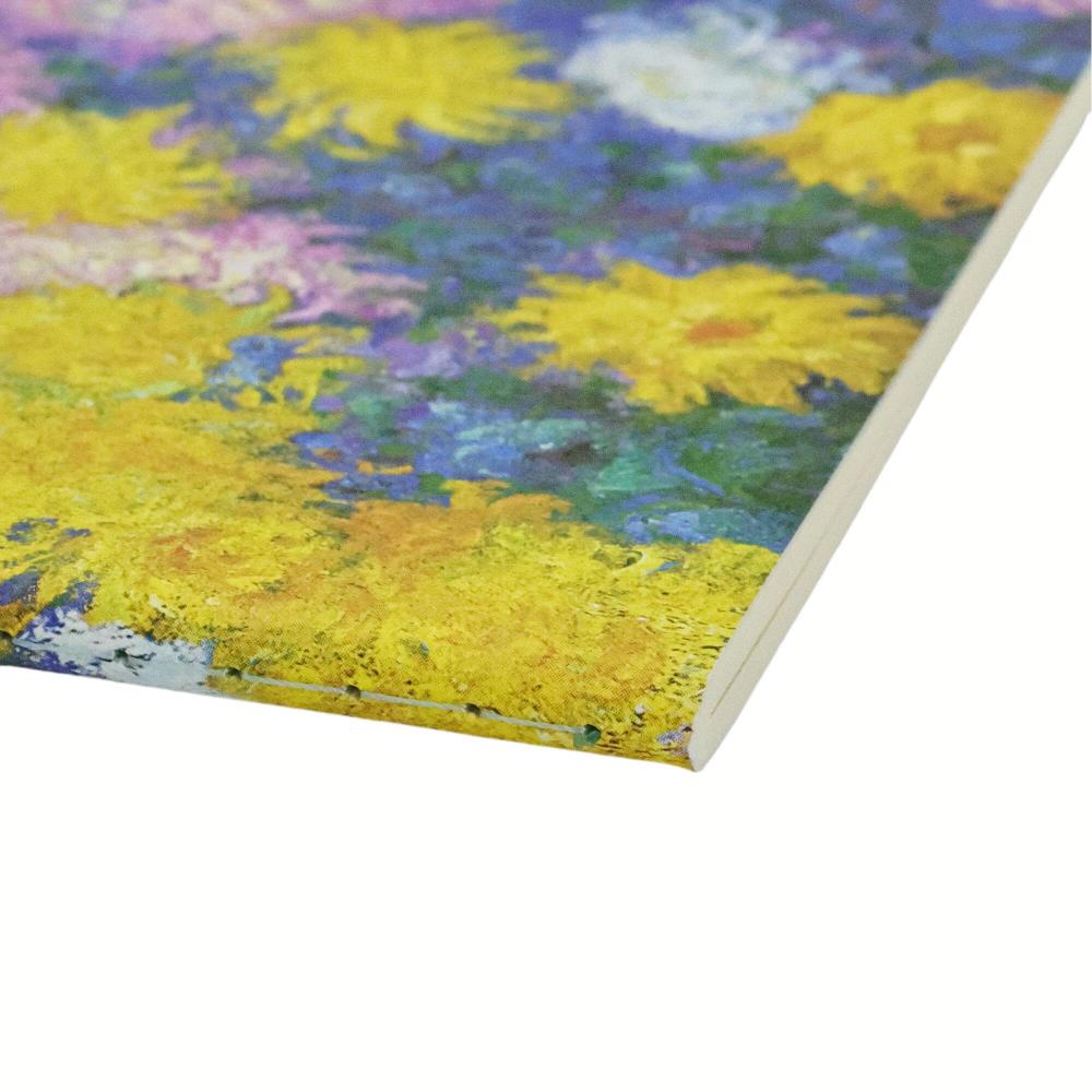 Caderno Paperblanks Cahiers - Monet´s Chrysanthemus - A6 - Pautado Paperblanks